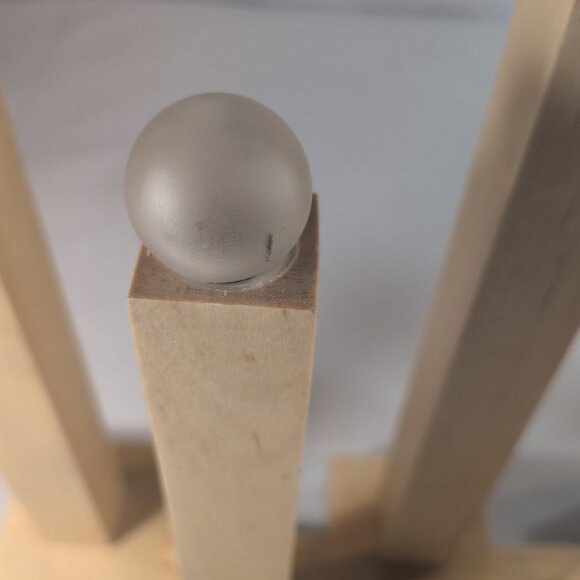 IKEA Strala 7 Arm Candelabra Wood Pine Beige 900.505.66 Lamp Mark Slojd Vintage - Picture 13 of 16